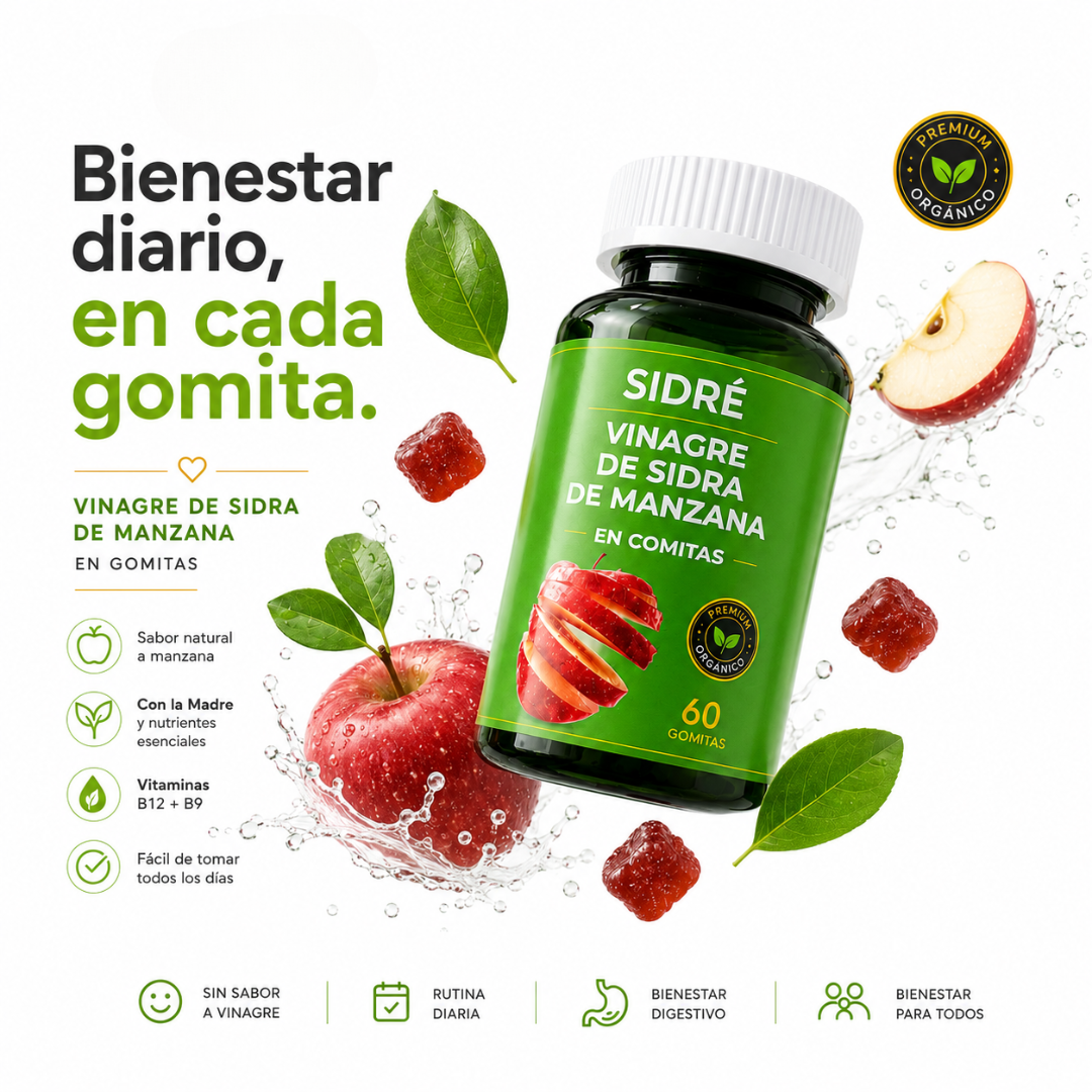 QUEMAR GRASA NUNCA FUE TAN FÁCIL | GOMITAS SIDRÉ 🍎